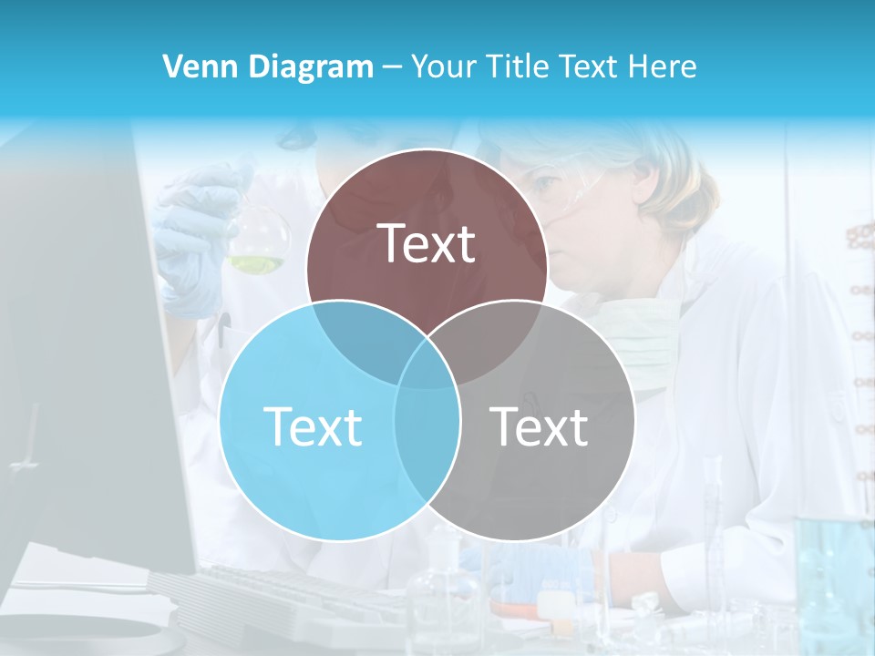 Liquid Chemist Team PowerPoint Template