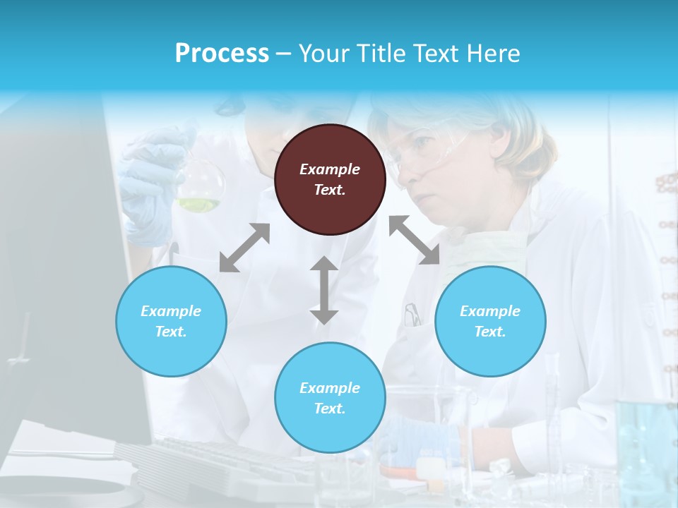 Liquid Chemist Team PowerPoint Template