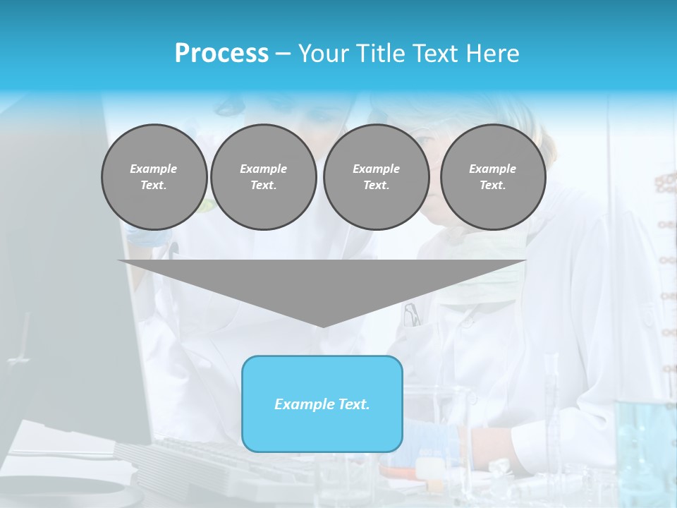 Liquid Chemist Team PowerPoint Template