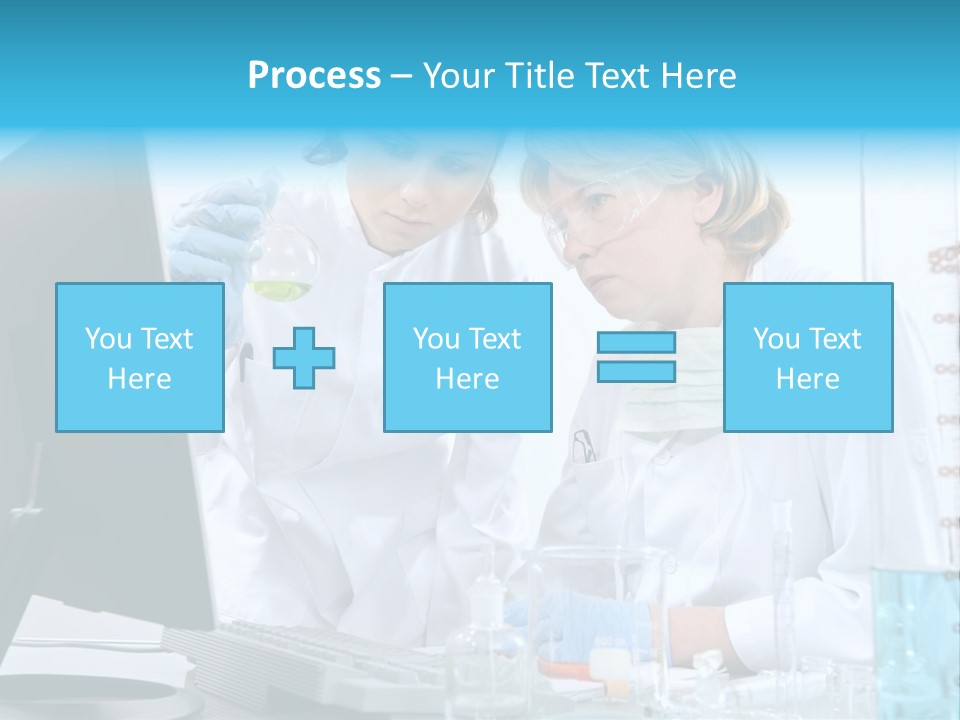 Liquid Chemist Team PowerPoint Template