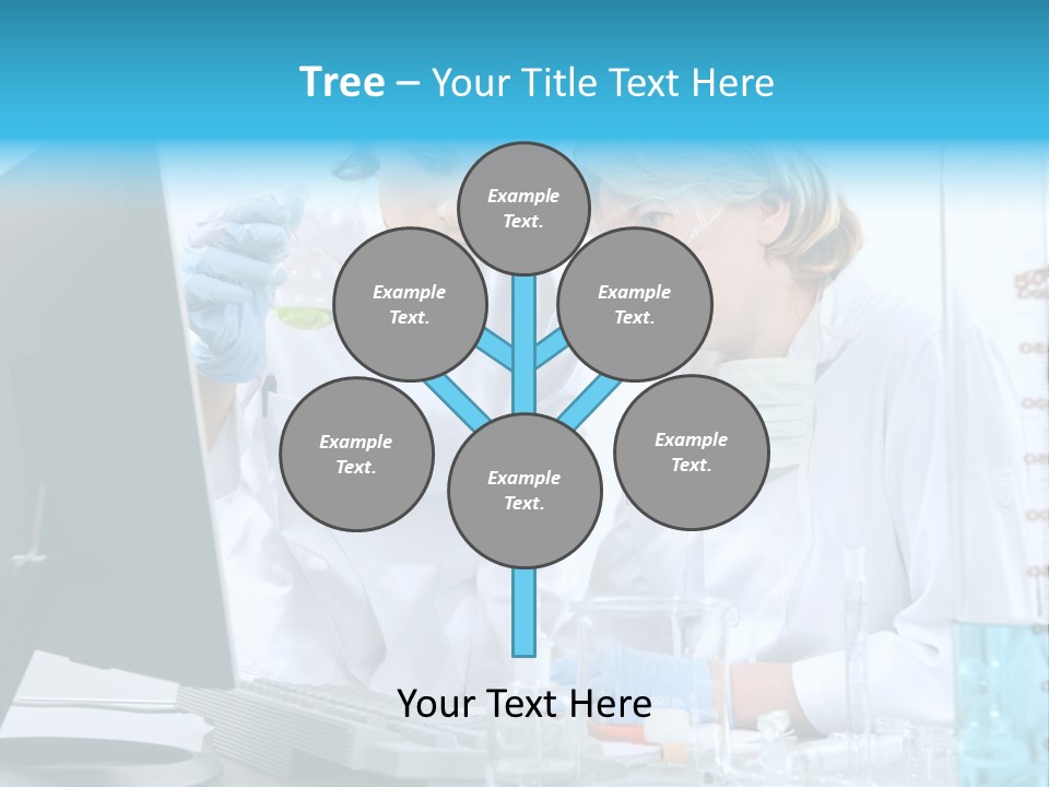 Liquid Chemist Team PowerPoint Template
