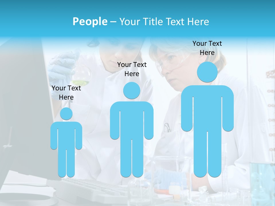 Liquid Chemist Team PowerPoint Template