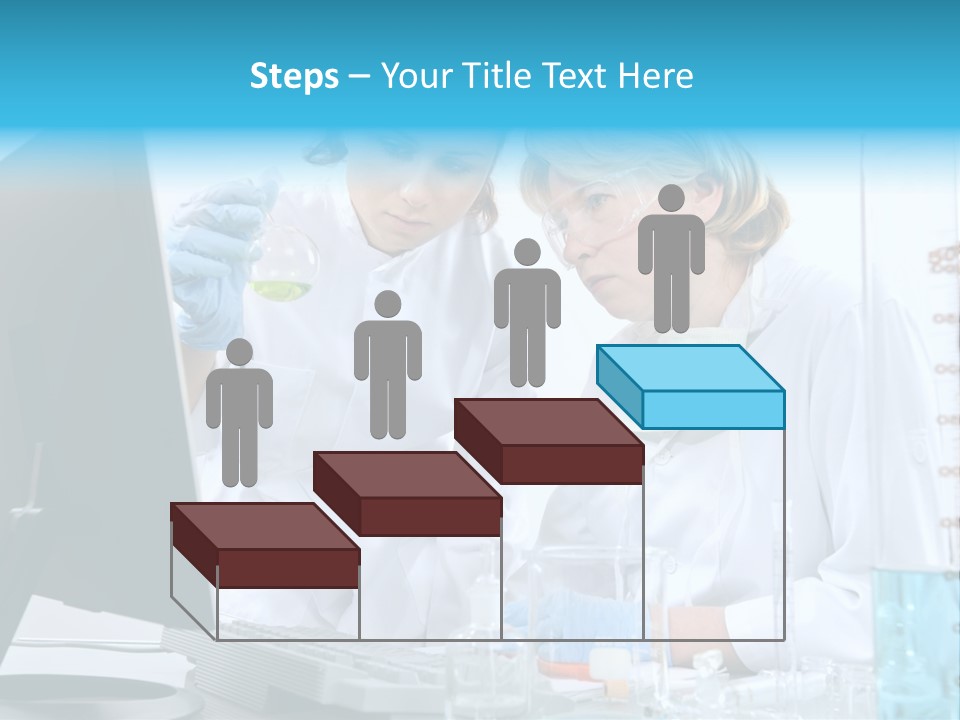 Liquid Chemist Team PowerPoint Template