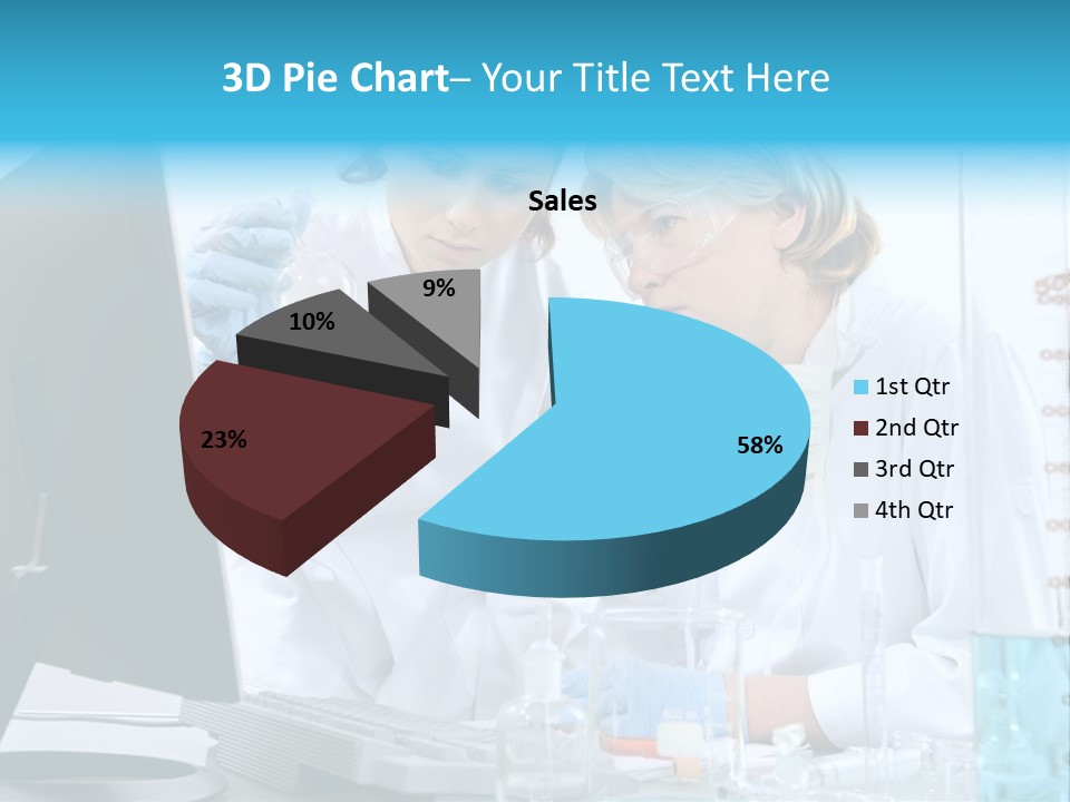 Liquid Chemist Team PowerPoint Template