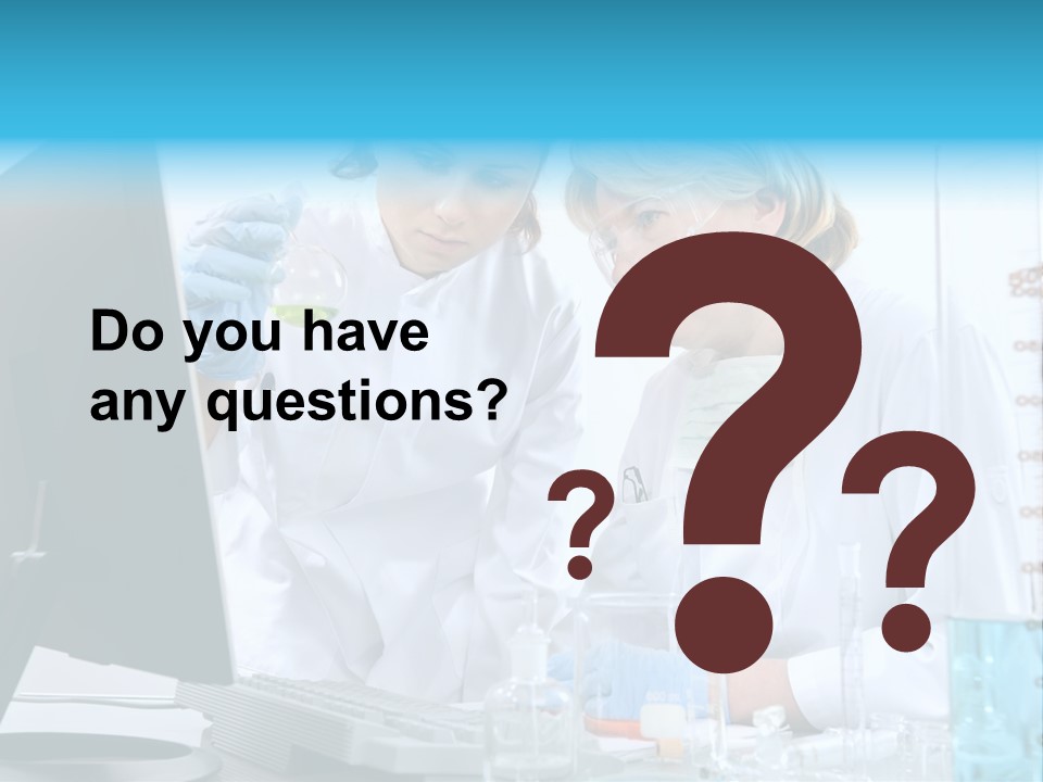 Liquid Chemist Team PowerPoint Template