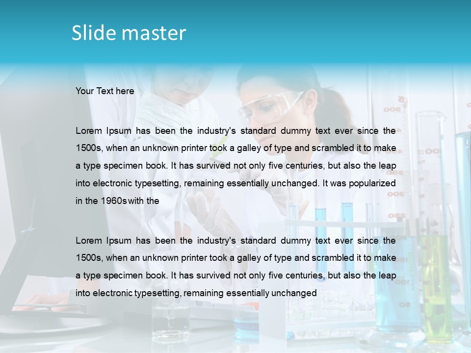 Beaker Medicine Biotechnology PowerPoint Template