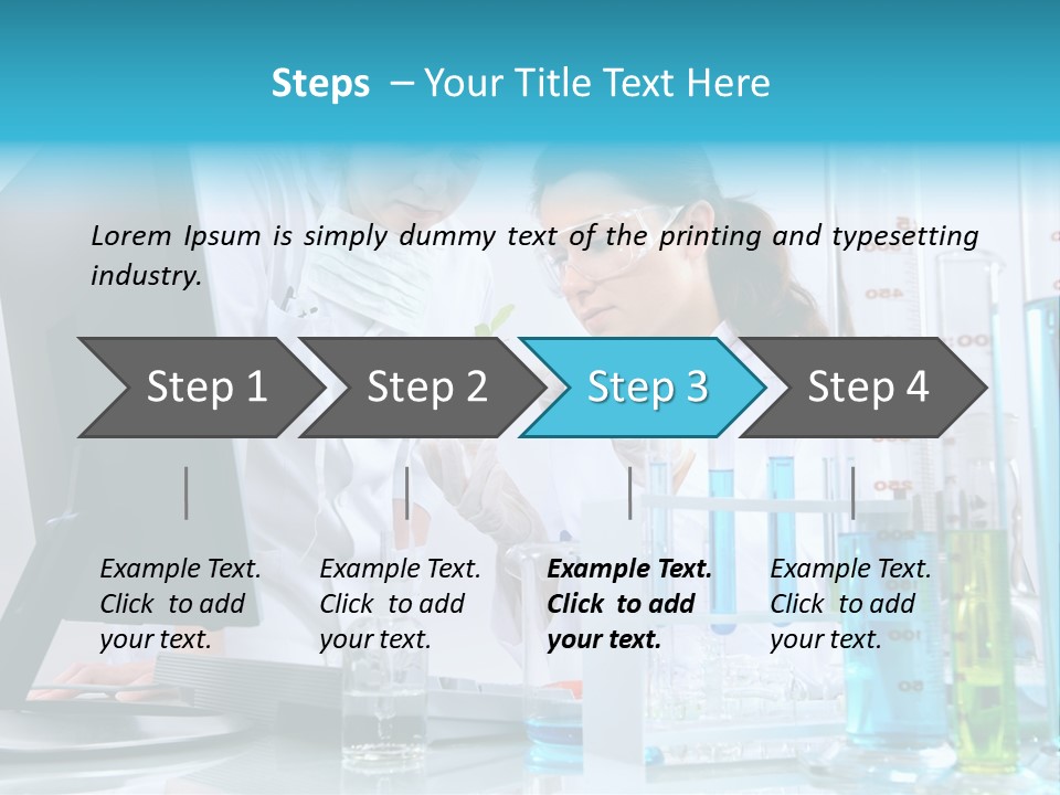 Beaker Medicine Biotechnology PowerPoint Template
