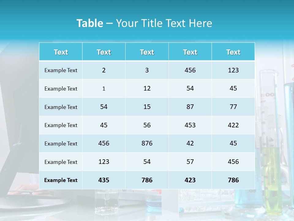 Beaker Medicine Biotechnology PowerPoint Template