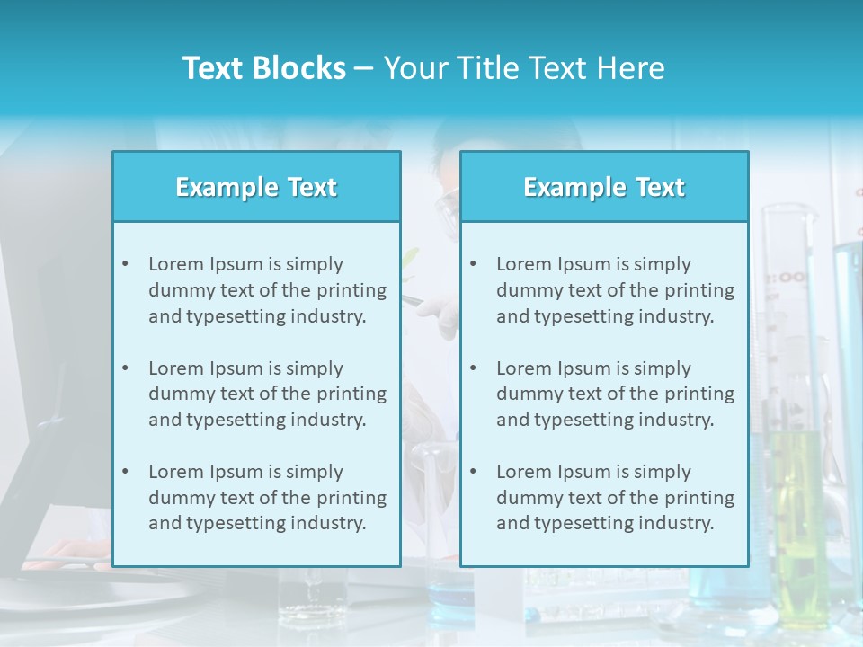 Beaker Medicine Biotechnology PowerPoint Template