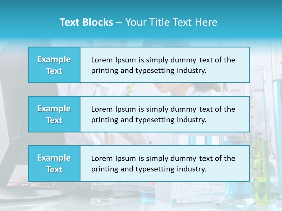 Beaker Medicine Biotechnology PowerPoint Template