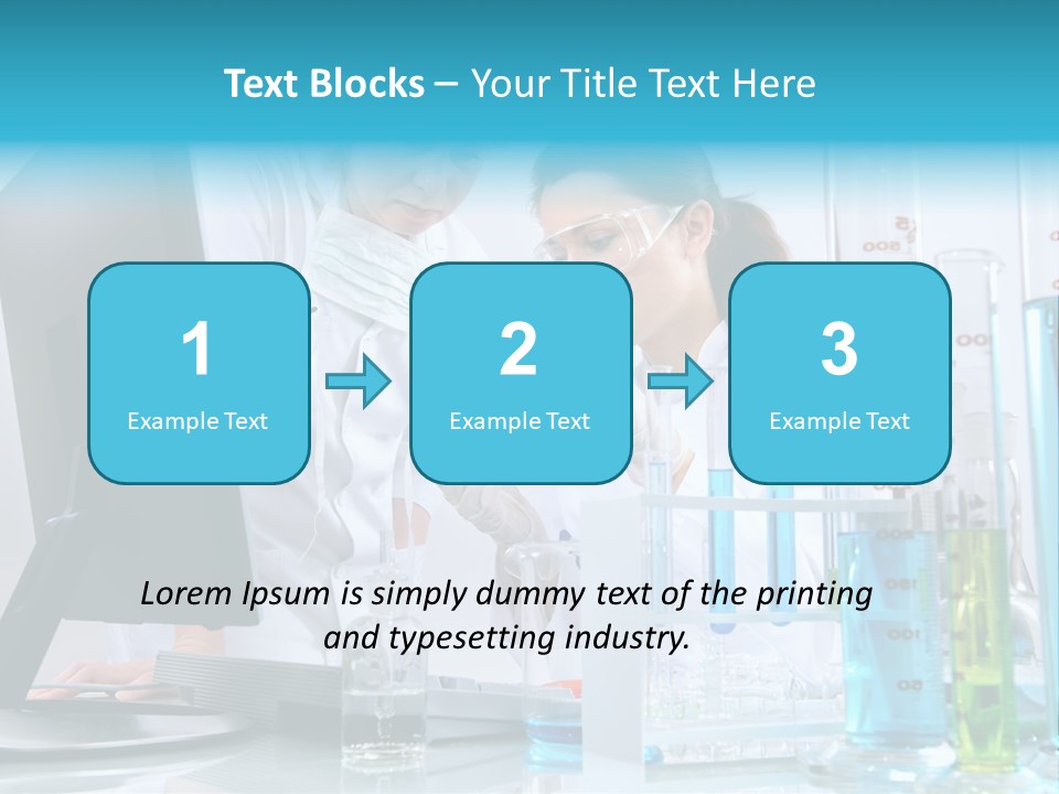 Beaker Medicine Biotechnology PowerPoint Template