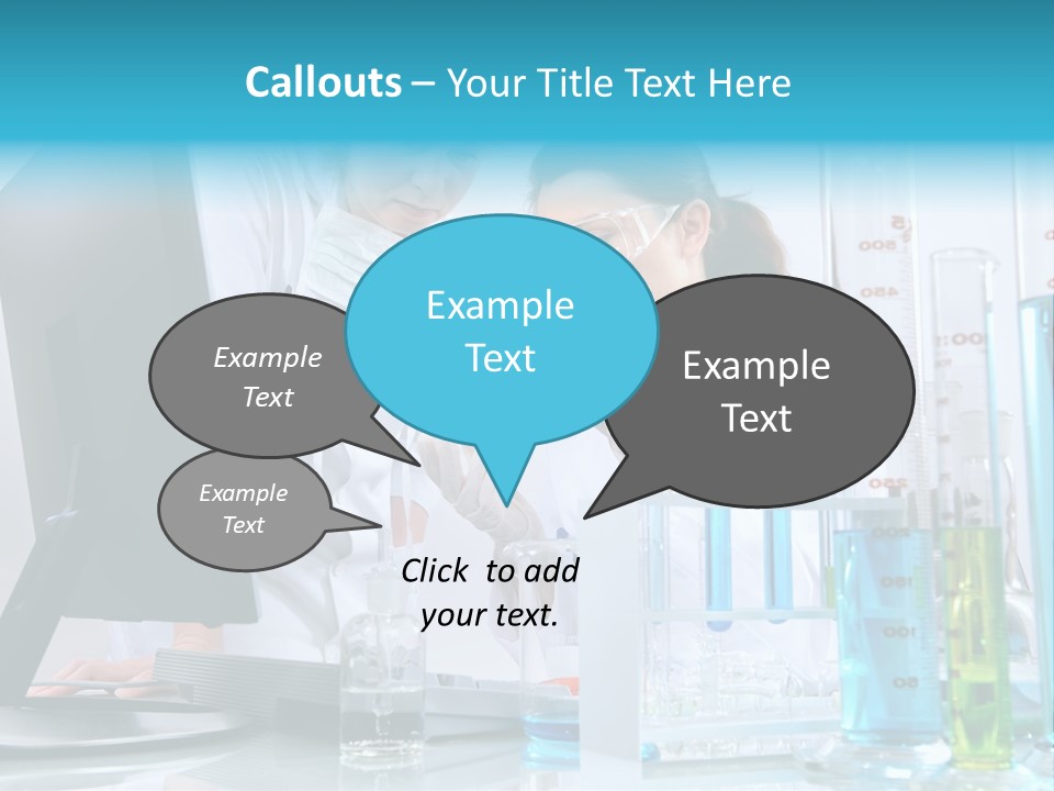 Beaker Medicine Biotechnology PowerPoint Template