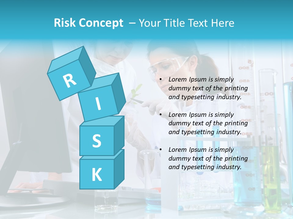 Beaker Medicine Biotechnology PowerPoint Template