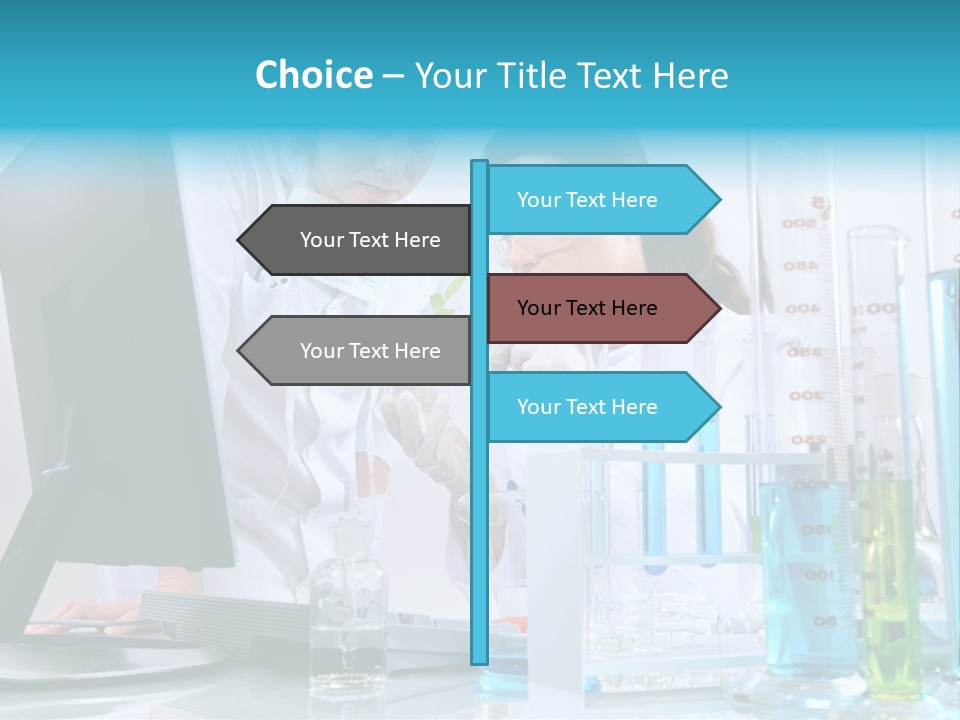Beaker Medicine Biotechnology PowerPoint Template