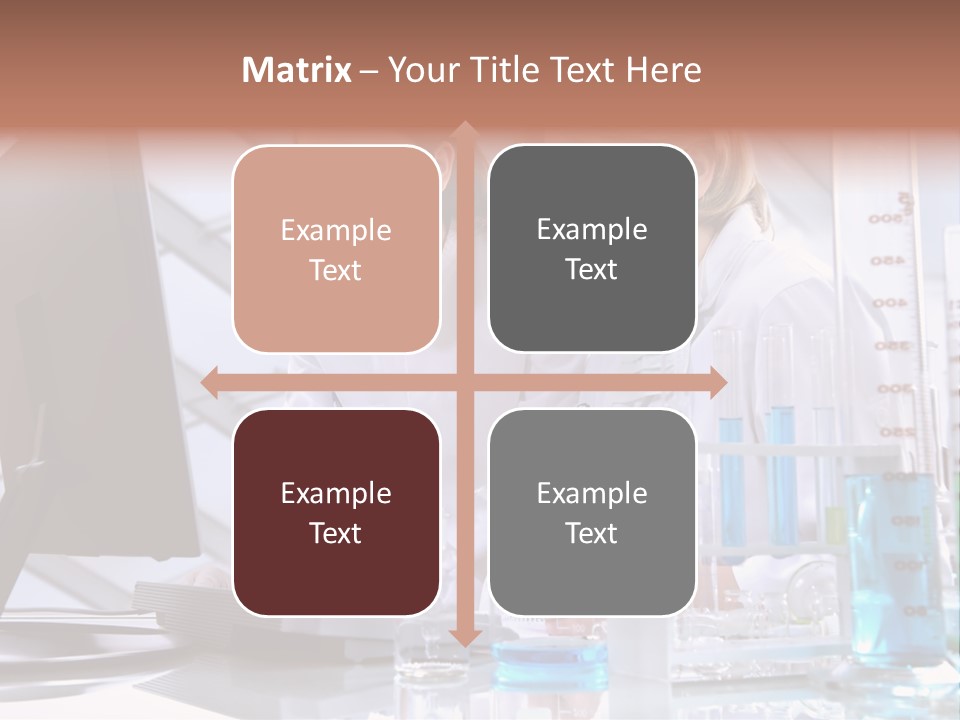Laboratory Biotechnology Test PowerPoint Template