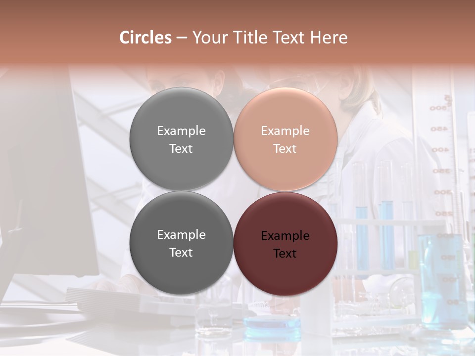 Laboratory Biotechnology Test PowerPoint Template