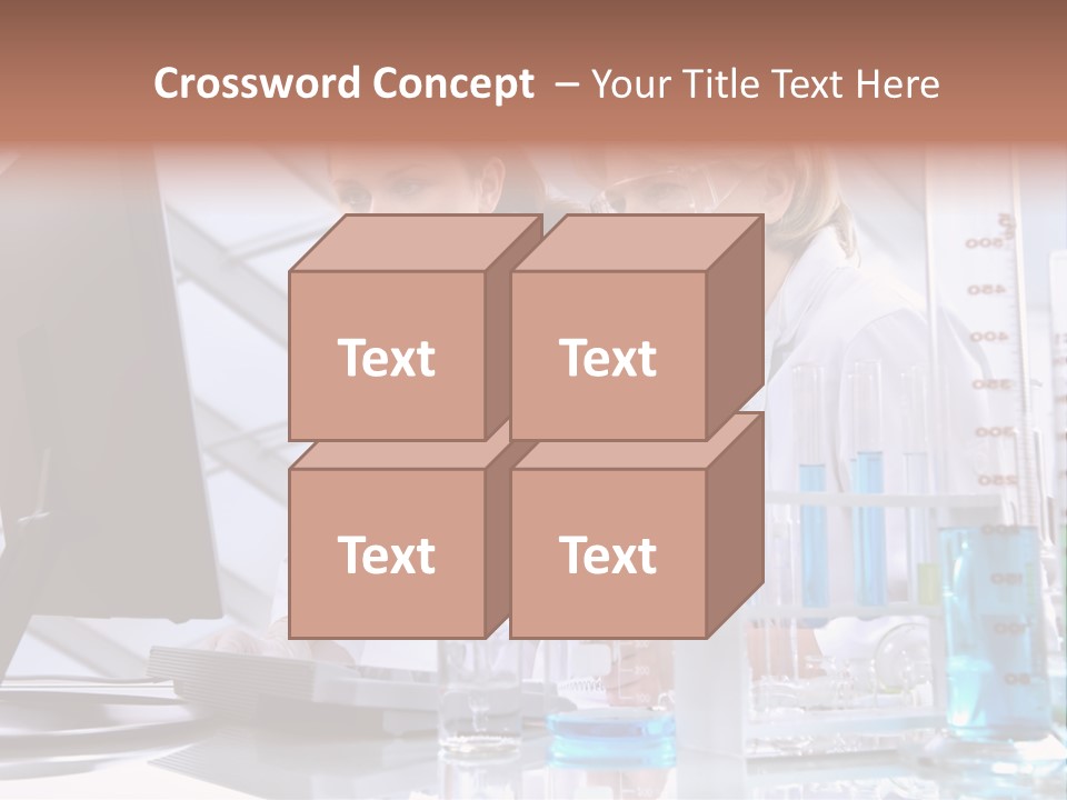Laboratory Biotechnology Test PowerPoint Template