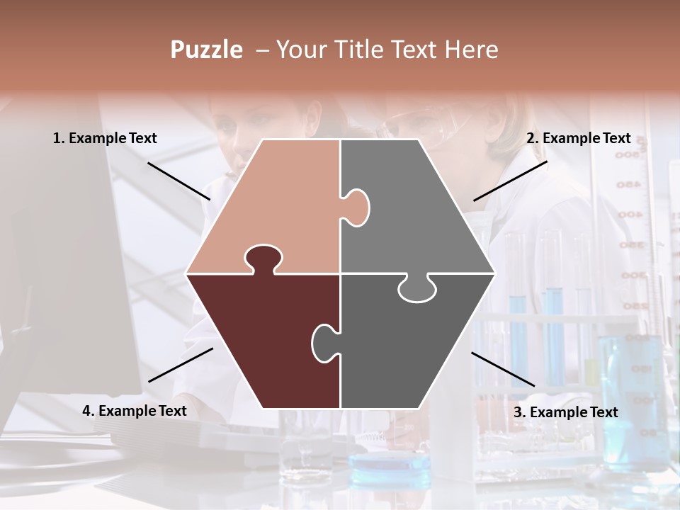 Laboratory Biotechnology Test PowerPoint Template