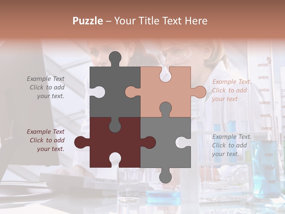 Laboratory Biotechnology Test PowerPoint Template