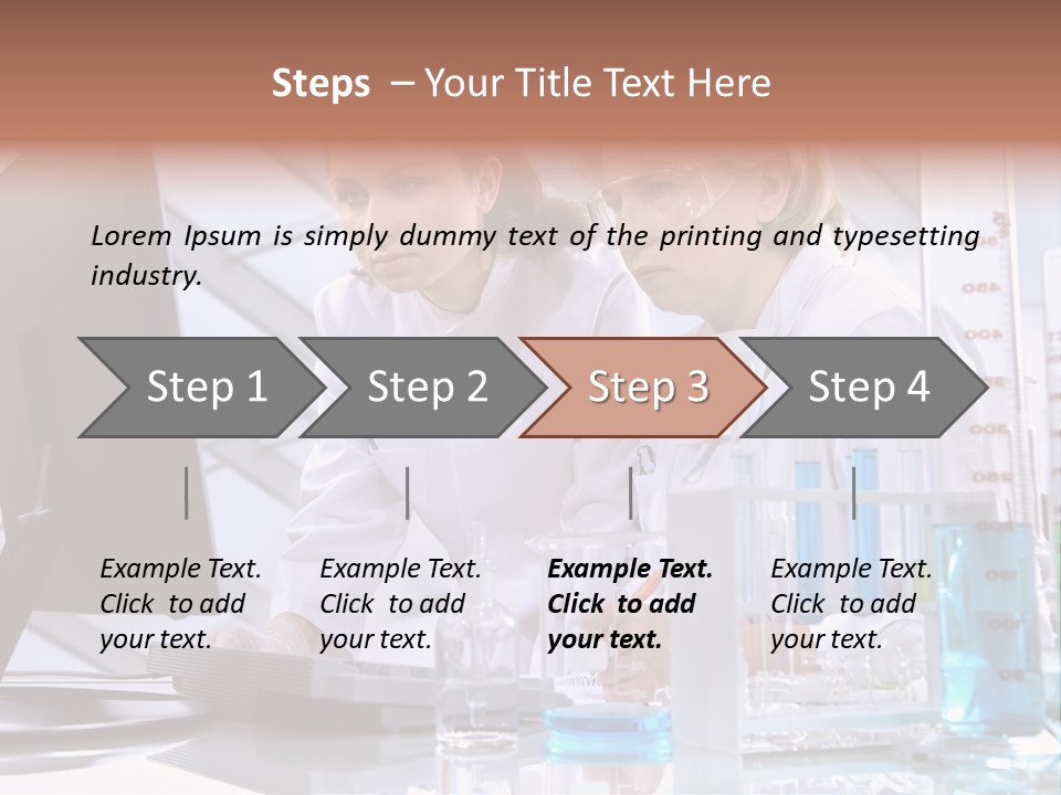 Laboratory Biotechnology Test PowerPoint Template