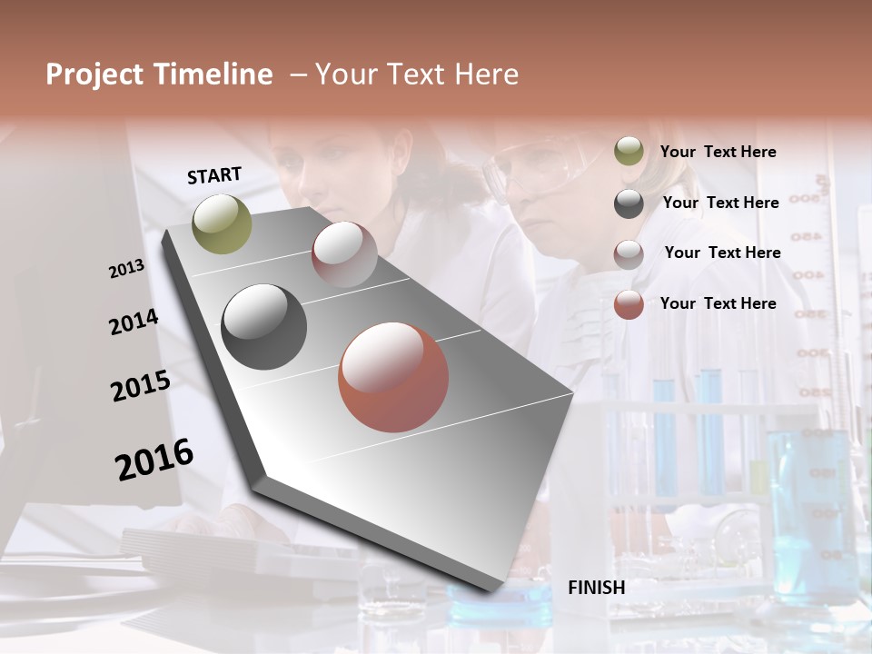 Laboratory Biotechnology Test PowerPoint Template
