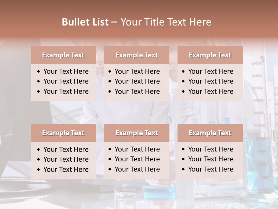 Laboratory Biotechnology Test PowerPoint Template