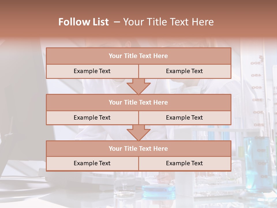 Laboratory Biotechnology Test PowerPoint Template