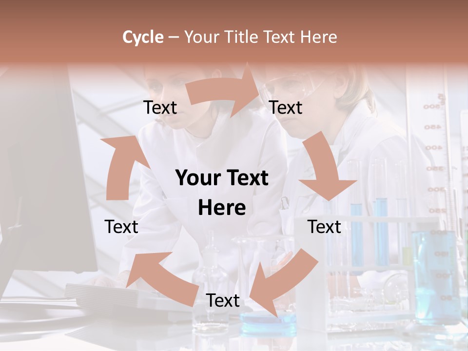 Laboratory Biotechnology Test PowerPoint Template