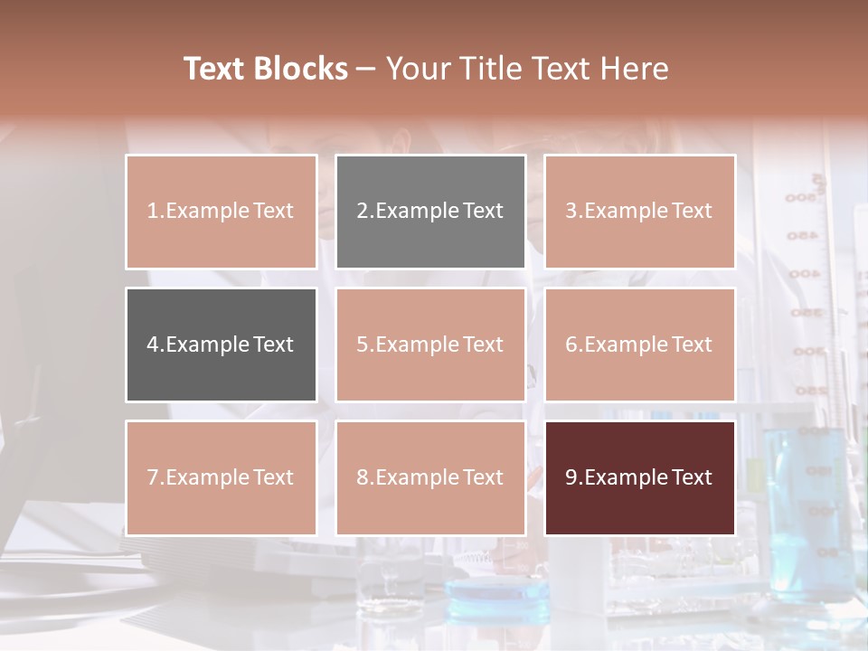 Laboratory Biotechnology Test PowerPoint Template