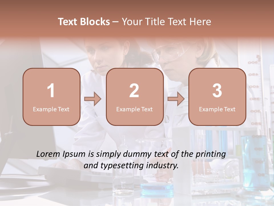 Laboratory Biotechnology Test PowerPoint Template