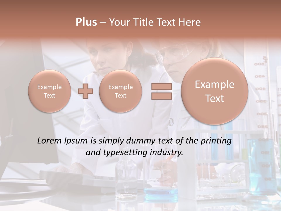Laboratory Biotechnology Test PowerPoint Template