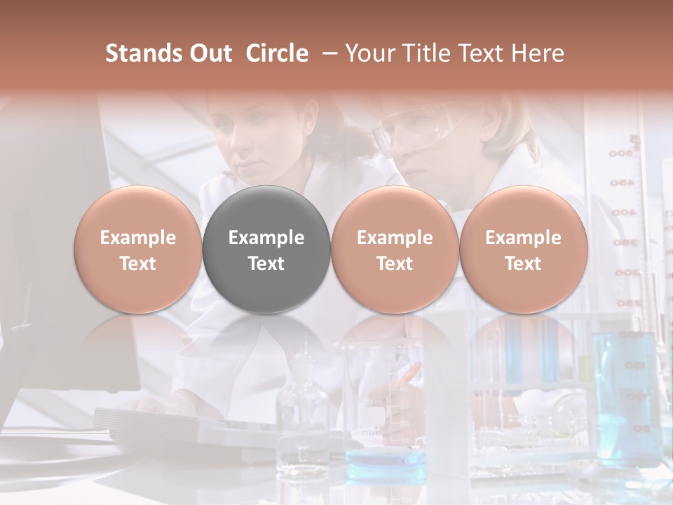 Laboratory Biotechnology Test PowerPoint Template