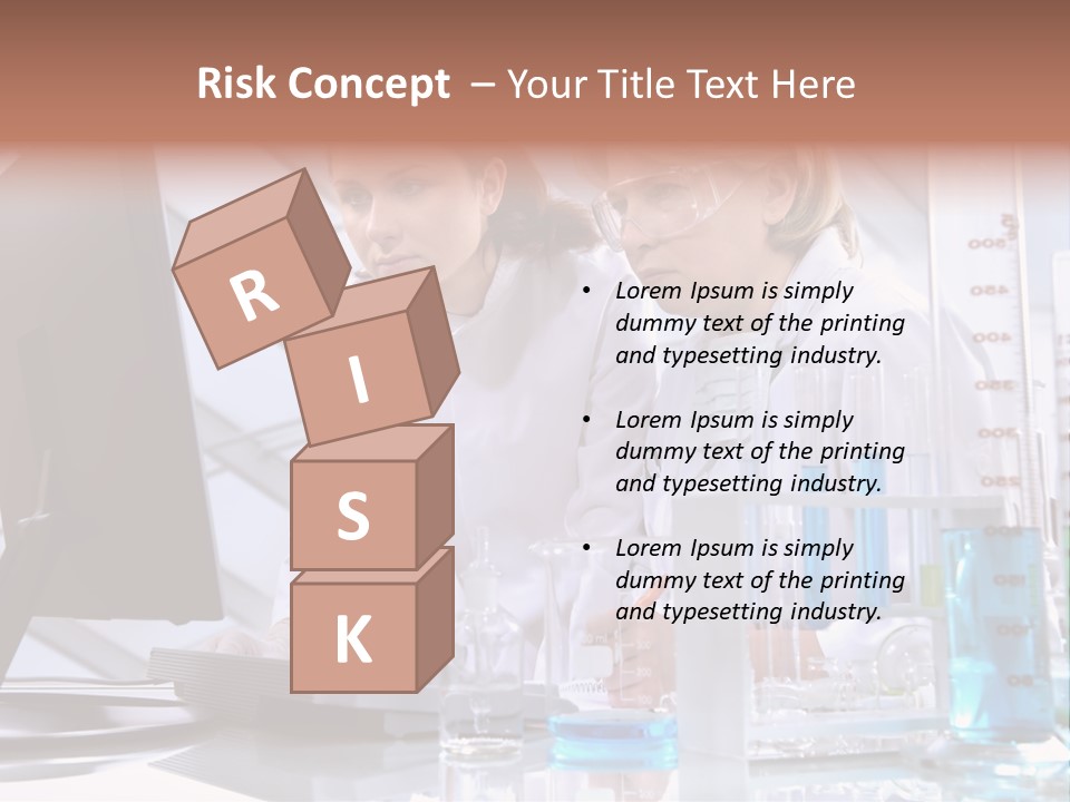 Laboratory Biotechnology Test PowerPoint Template