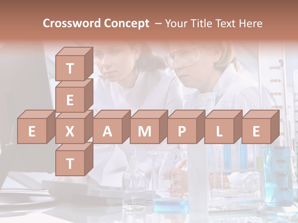 Laboratory Biotechnology Test PowerPoint Template