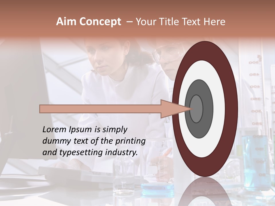 Laboratory Biotechnology Test PowerPoint Template