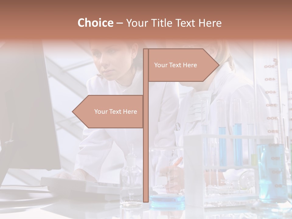 Laboratory Biotechnology Test PowerPoint Template