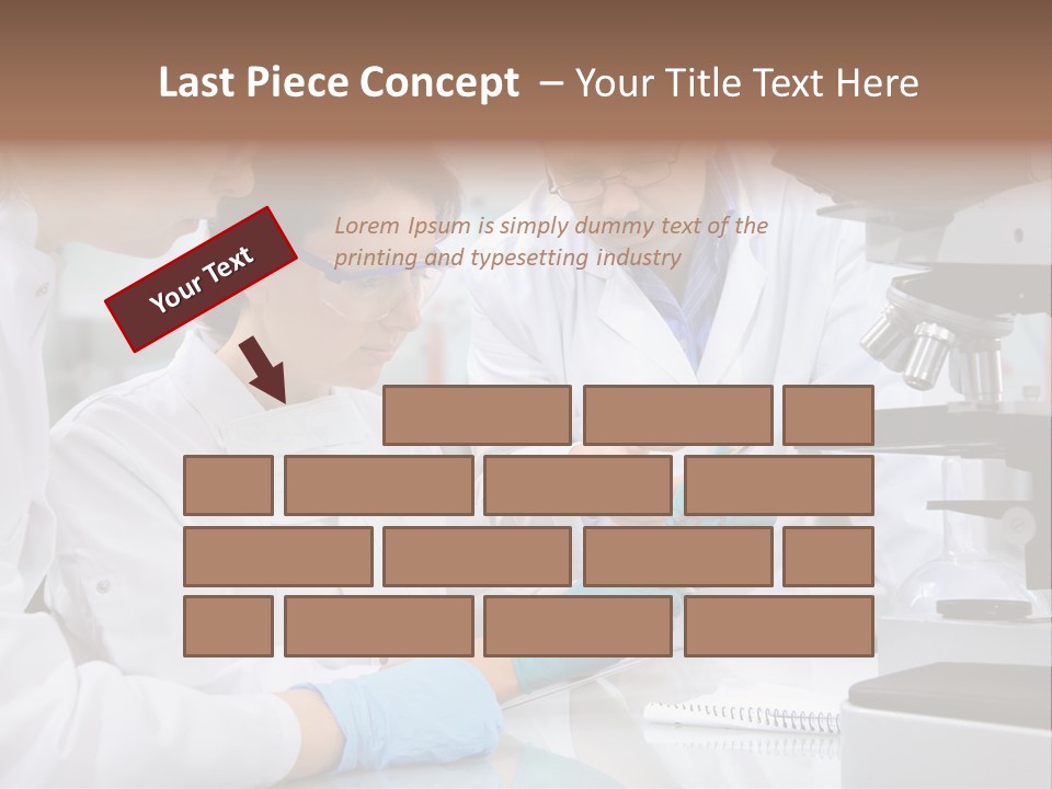 Liquid Work Research PowerPoint Template