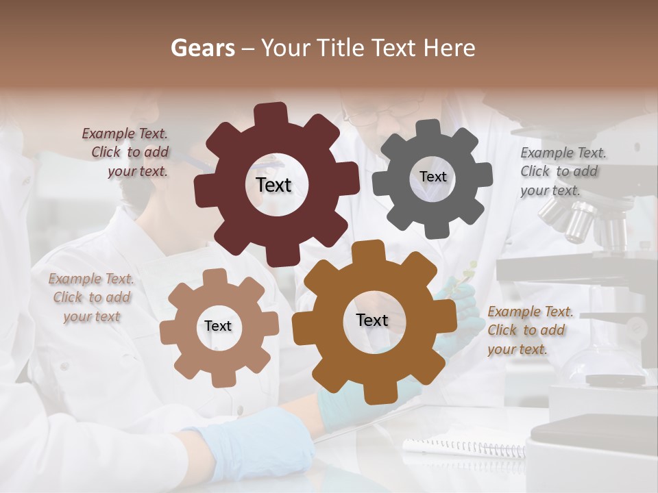 Liquid Work Research PowerPoint Template