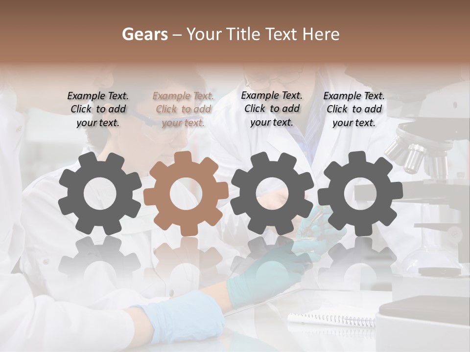 Liquid Work Research PowerPoint Template