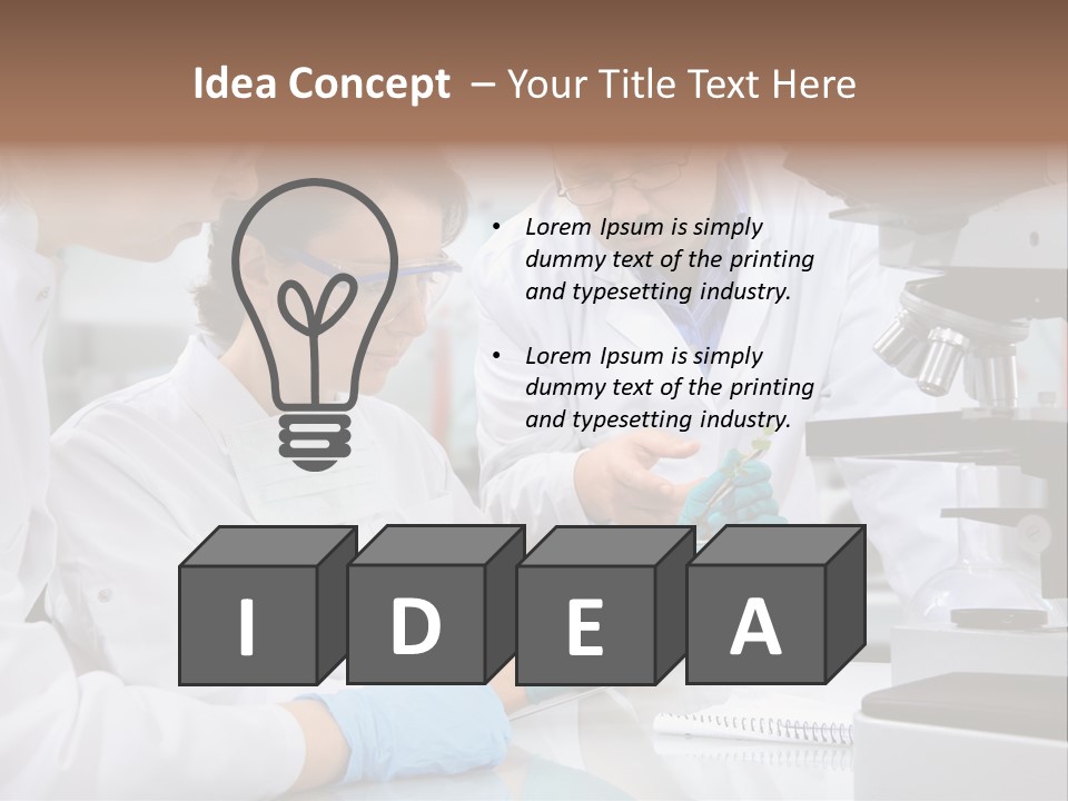 Liquid Work Research PowerPoint Template