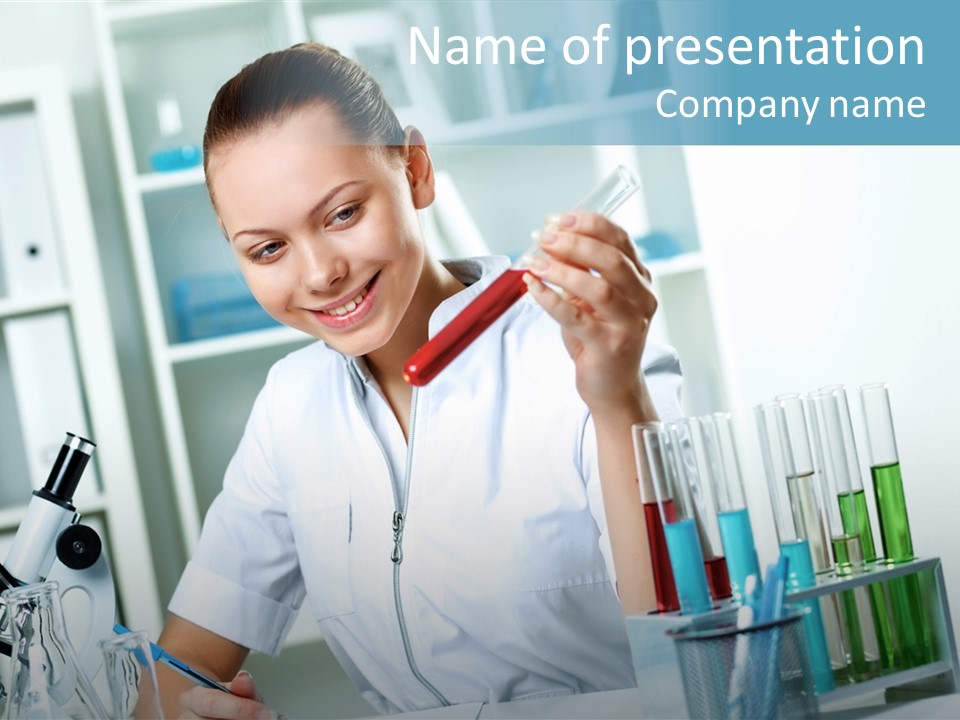 Student  Healthcare PowerPoint Template