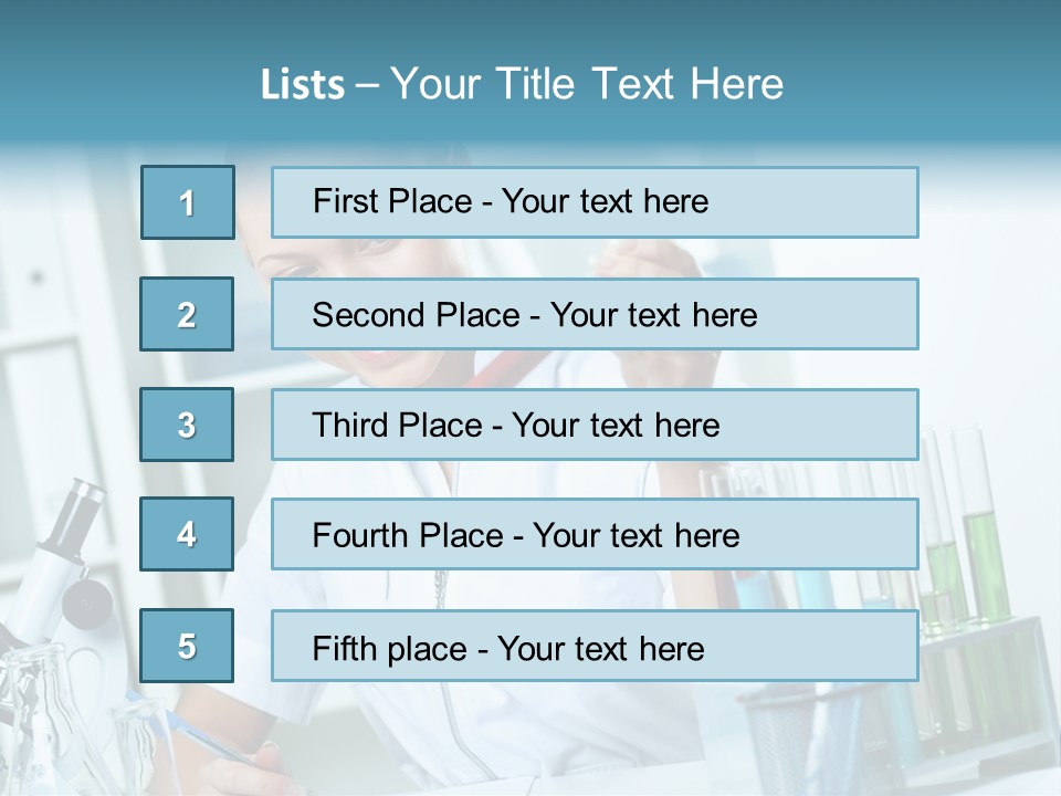 Student  Healthcare PowerPoint Template