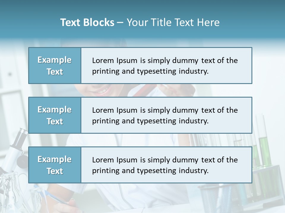 Student  Healthcare PowerPoint Template