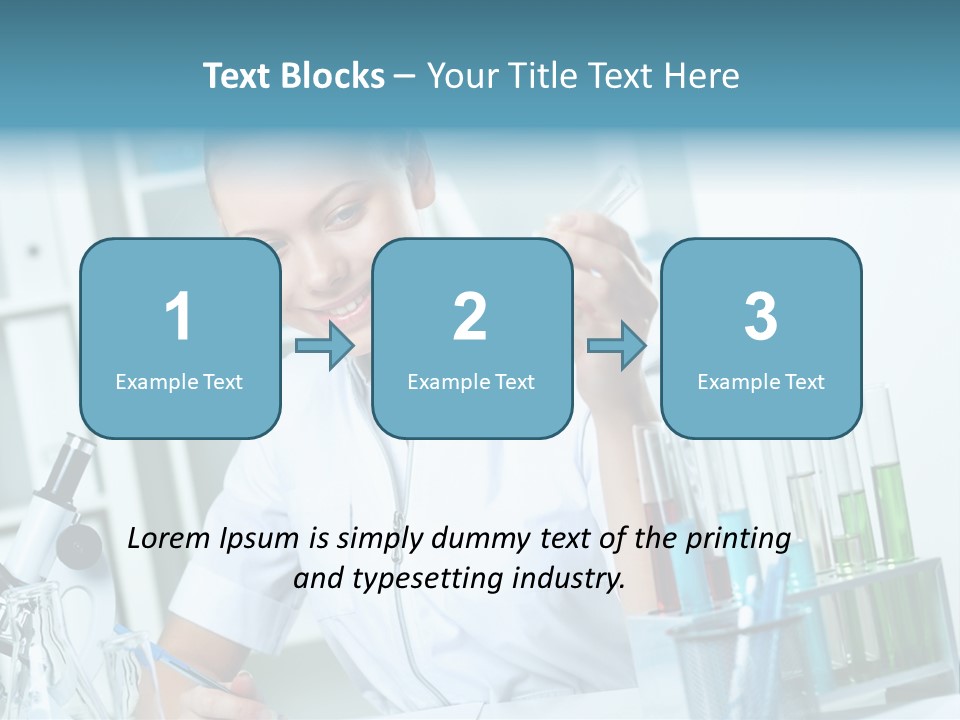 Student  Healthcare PowerPoint Template