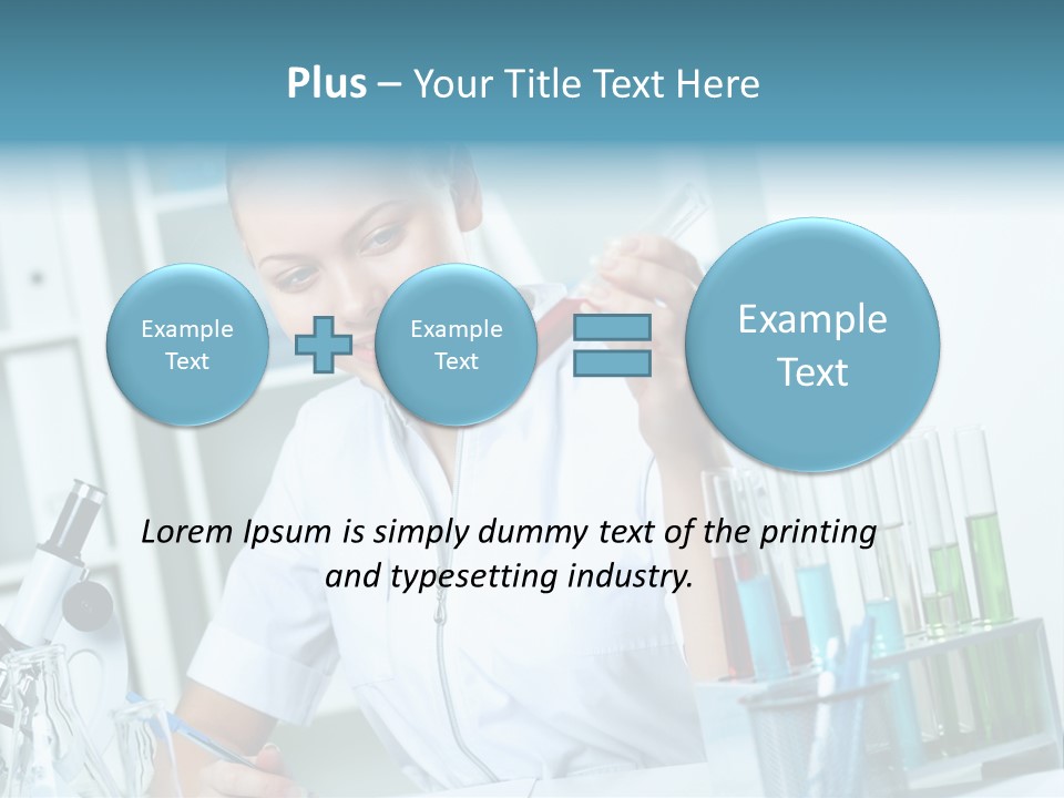 Student  Healthcare PowerPoint Template