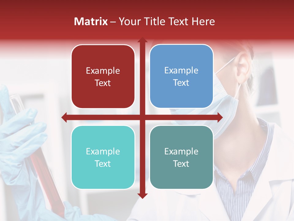 Healthcare Tube Care PowerPoint Template
