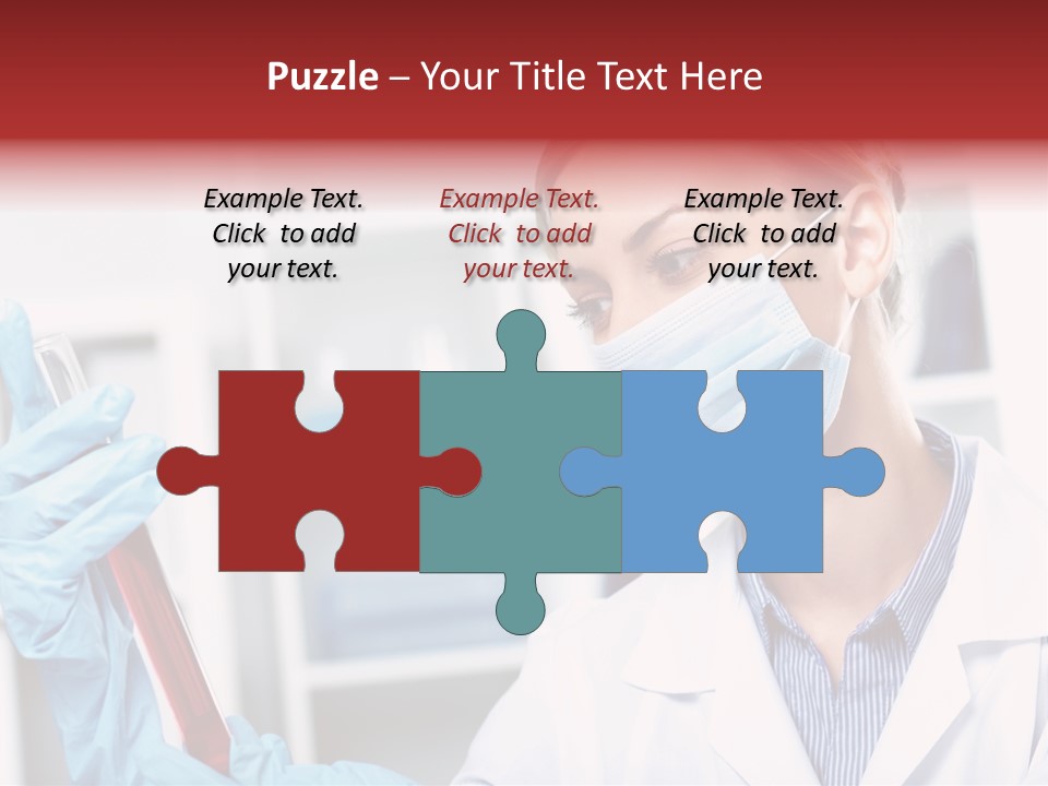 Healthcare Tube Care PowerPoint Template