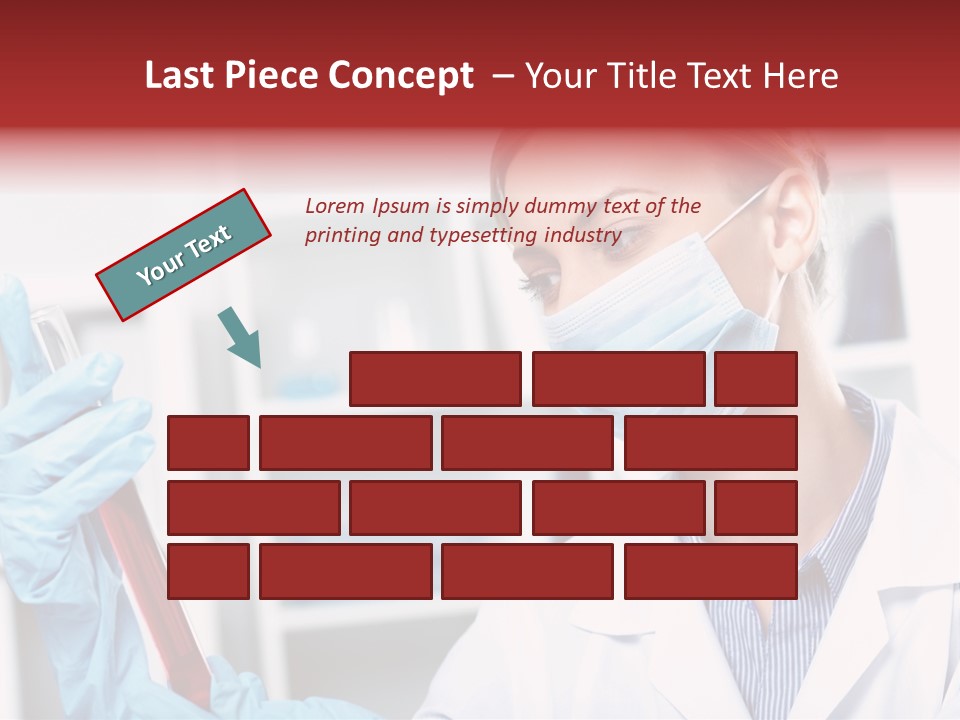 Healthcare Tube Care PowerPoint Template
