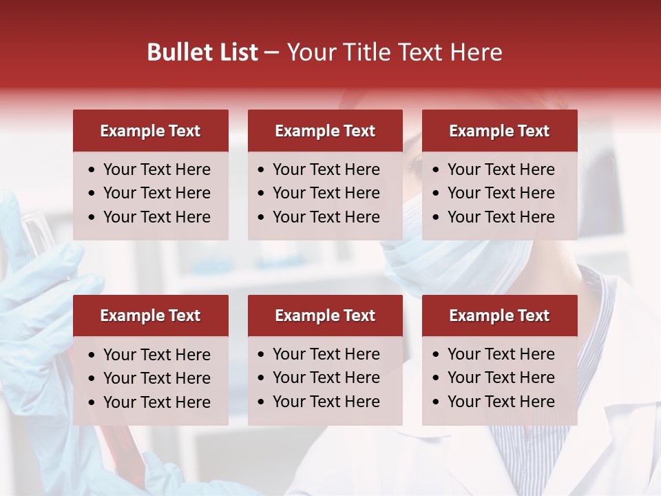 Healthcare Tube Care PowerPoint Template