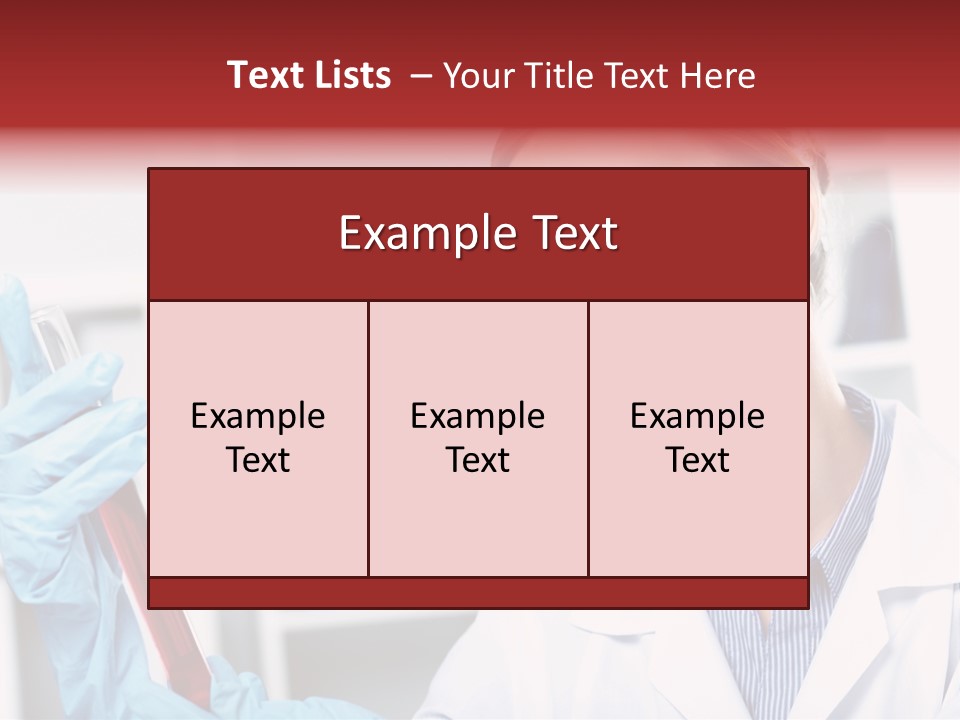 Healthcare Tube Care PowerPoint Template